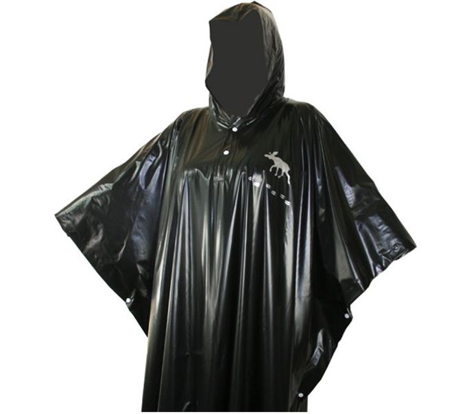 Hovedbilde Regnponcho med elgdesign