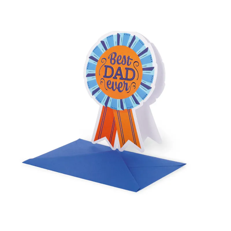 Verdens beste pappa – gratulasjonskort