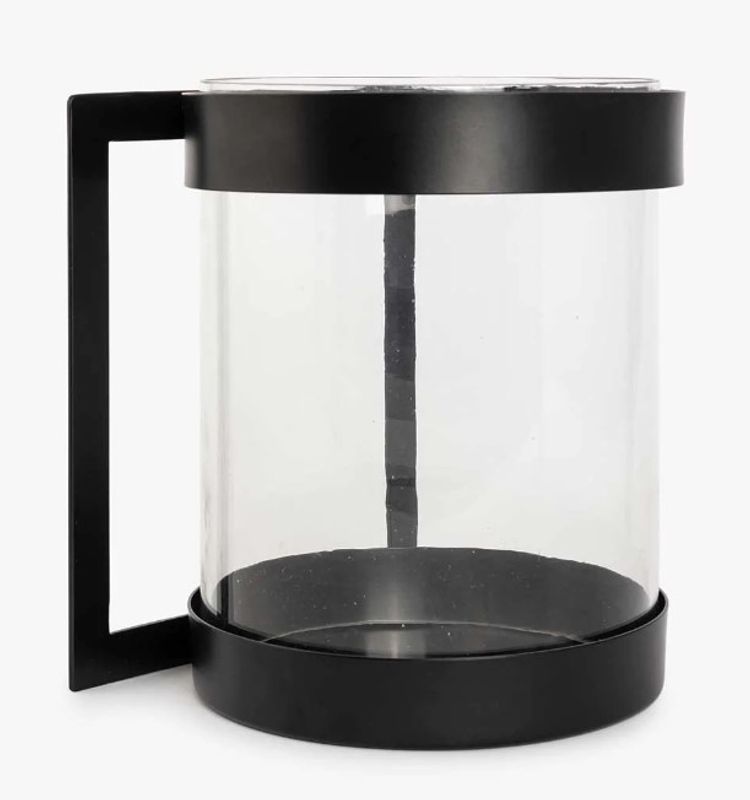Halvor Bakke Vila vegglykt glass og jern