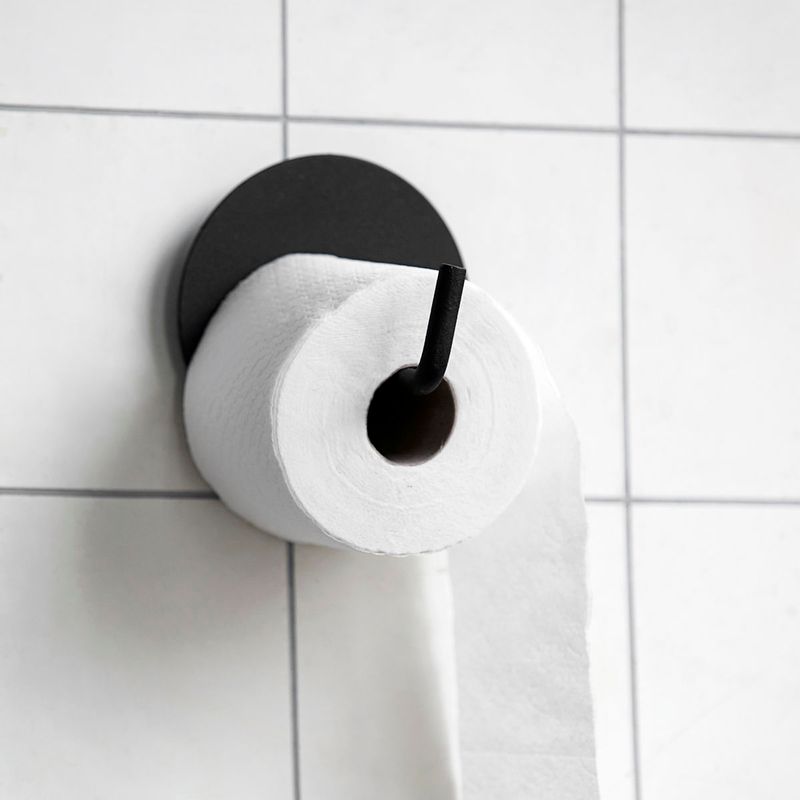 Toalettpapirholder Text, svart fra House Doctor