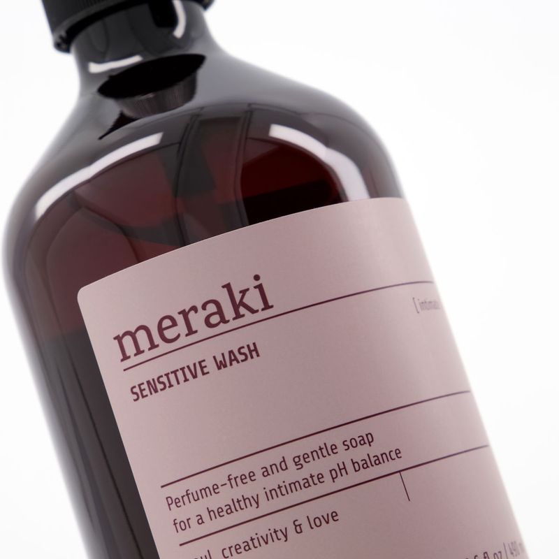 Meraki Sensitive wash, intimvask 490 ml 