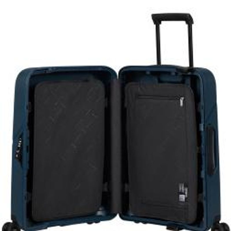 Samsonite Magnum ECO hard stor XL koffert 81 cm 4 hjul Navy