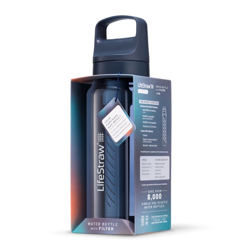 Lifestraw Go 2.0 Vannflaske 1L med rensefilter