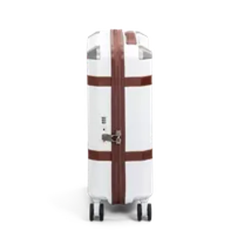 North Pioneer Vintage Pro Utvidbar Koffert, 65 cm, 70/78L, Hvit