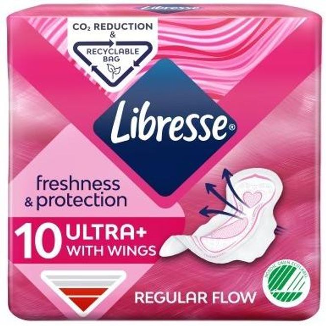 Hovedbilde Libresse Bind Ultra normal m vinger 10 pk