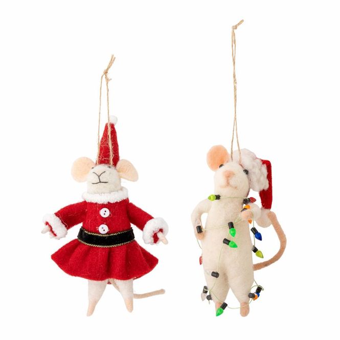 Hovedbilde Bloomingville Juletrepynt Peo 2PK