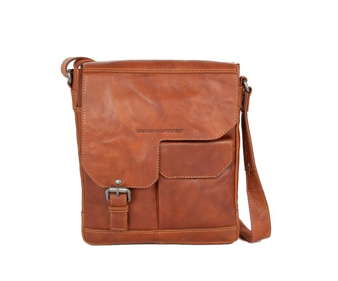 Hovedbilde Spikes & Sparrow Skulderveske Flapbag Skinn 3.5L