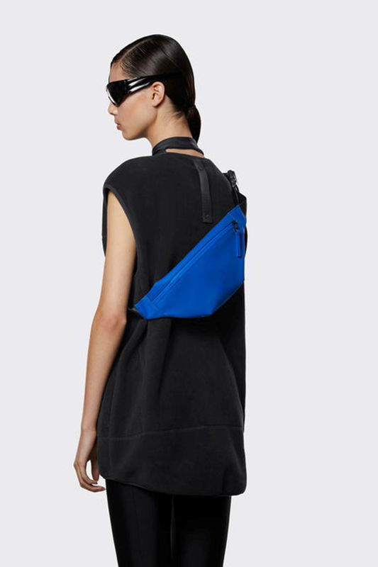 Rains  Magetaske / Crossover Bum Bag Mini, blå