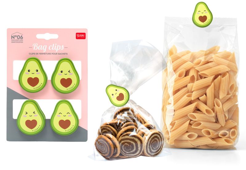 Bag clip Avokado fra Legami 