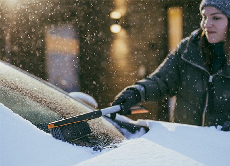 Isskrape og snøkost Plus 76 cm