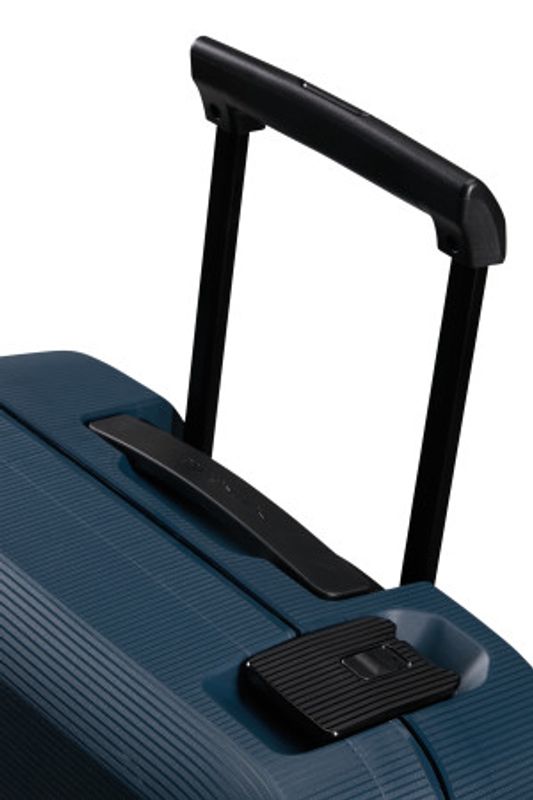 Samsonite Magnum ECO hard stor koffert 75 cm 4 hjul Navy