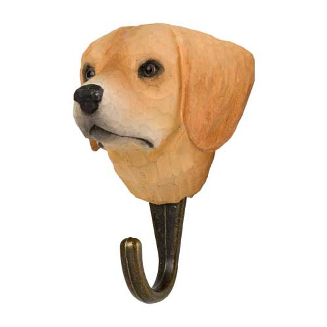 Hovedbilde Håndskåret Krok – Golden Retriever Wildlife Garden
