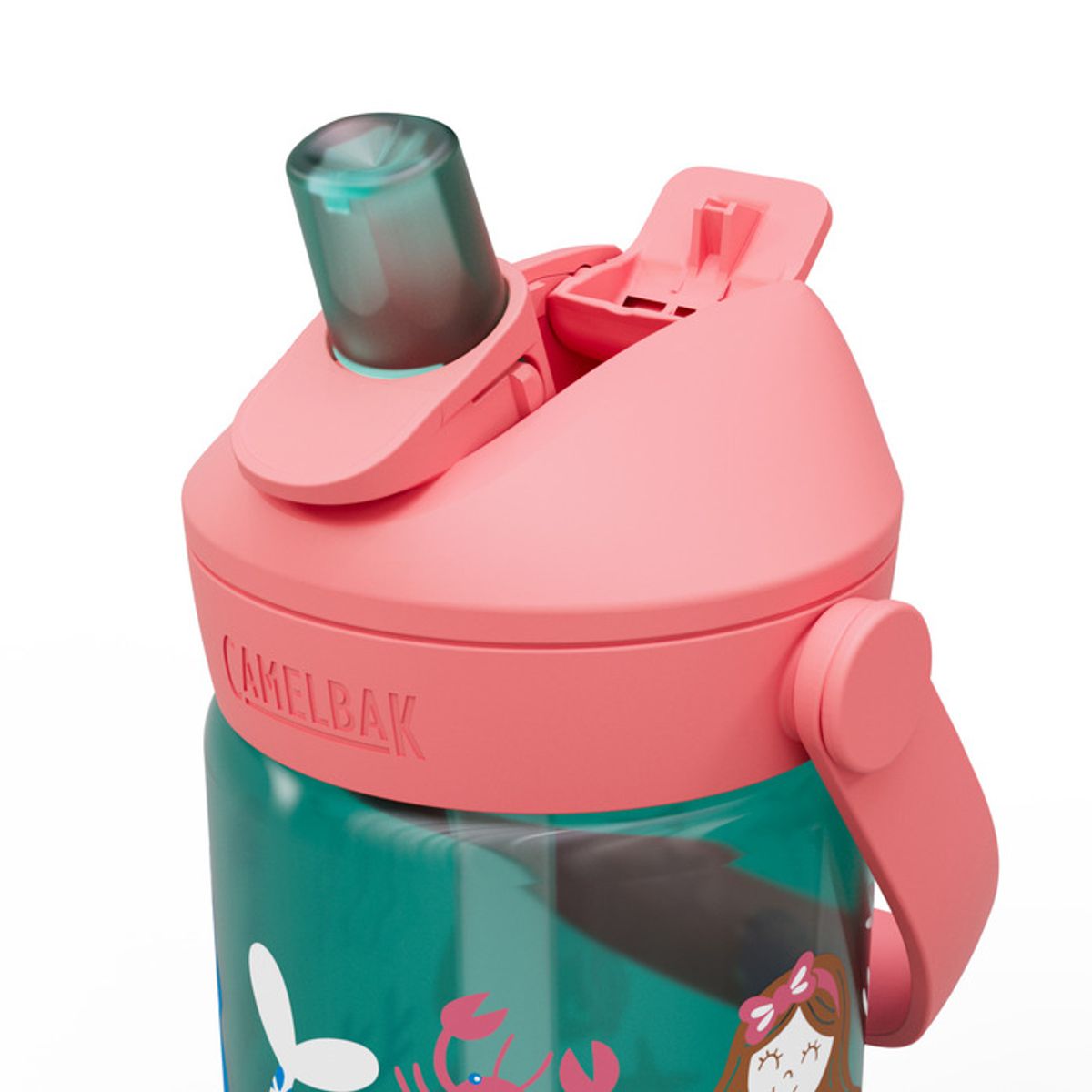 Camelbak Drikkeflaske Barn, Thrive Flip Straw Kids 400mL, Mermaid Friends