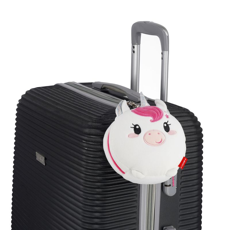 Bamse,  pute og øyemaske i ett My Travel Buddy Enhjørning
