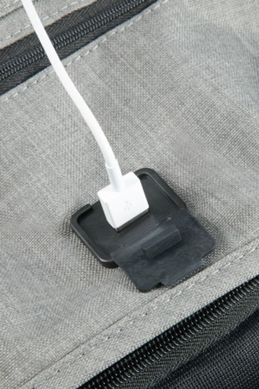 Samsonite Securipak PC-ryggsekk Tyverisikret 17L, grå