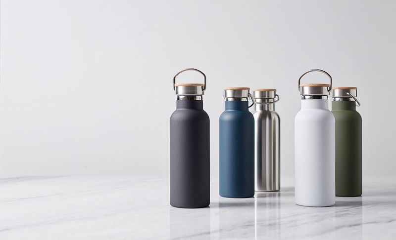 Miles Termoflaske 450 ml hvit Vinga of Sweden