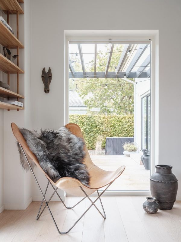 Molly lammeskinn 60x90 cm– Natural Grey