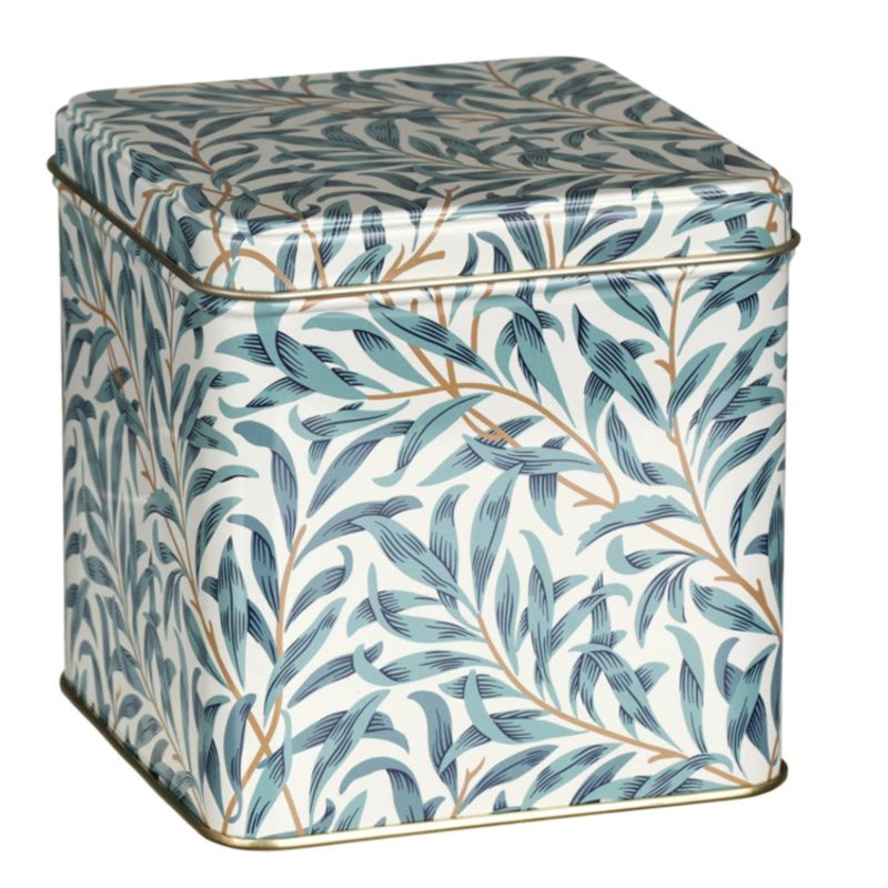 Oppbevaringsbokser Red Strawberry Thief  William Morris sett med 3 stk 
