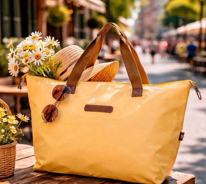 Hovedbilde Bozzini Weekendbag 40 liter Gul