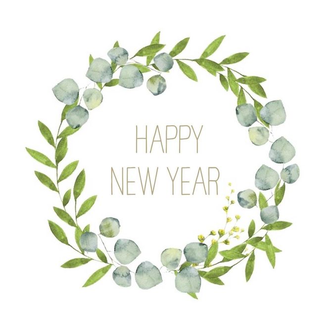 Hovedbilde Middagsservietter Happy New Year fra PPD 