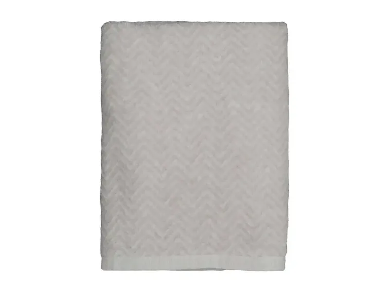 Halvor Bakke Verbier håndkle, 50x70 Beige / Pure cashmere