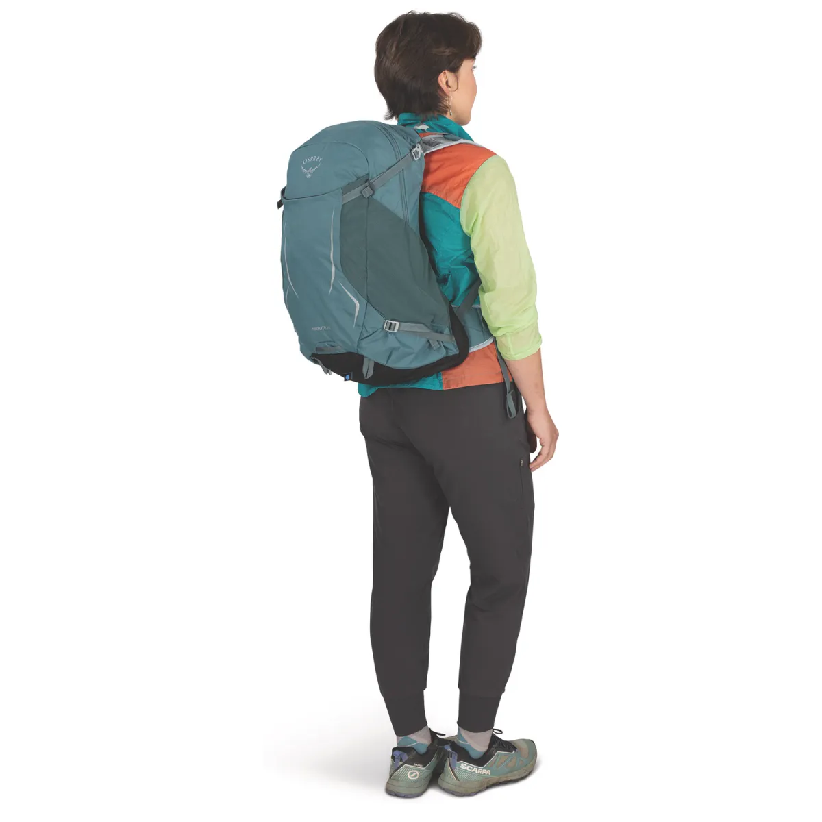 Superlett dagstursekk Hikelite 26 fra Osprey, Cascade Blue