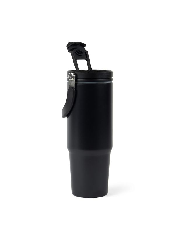 Vinga termo vacuum kopp – 880 ml, Resirkulert Stål, sort