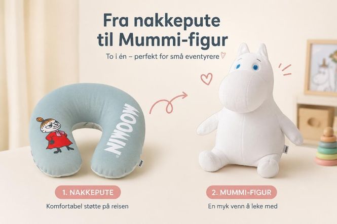 Hovedbilde Mummi Nakkepute, 2 i 1 