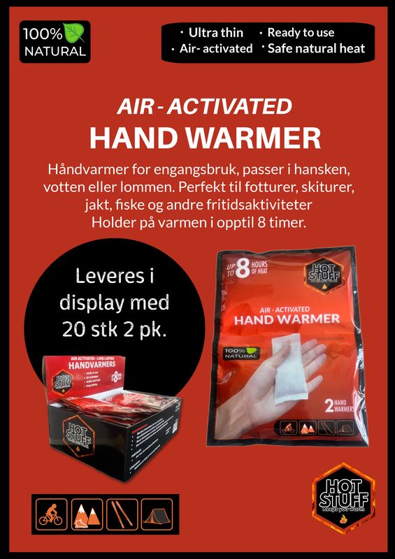 Håndvarmer fra HotStuff