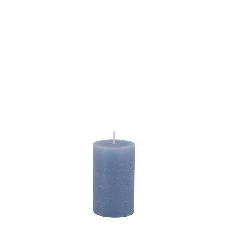 Macon kubbelys rustikk – sky blue (H10 / Ø6 cm)