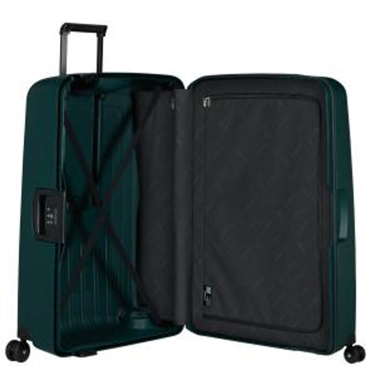 Ekstra stor koffert 138L spinner 4 doble hjul S`cure Samsonite