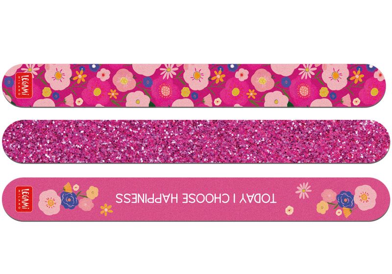 Neglefiler 3 pk Flowers Legami