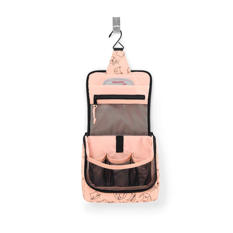 Reisenthel Toalettveske 1,5L opphengbar Cat & Dog, rose