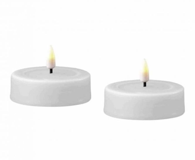 Hovedbilde Telys LED Hvit Jumbo -  2 pk