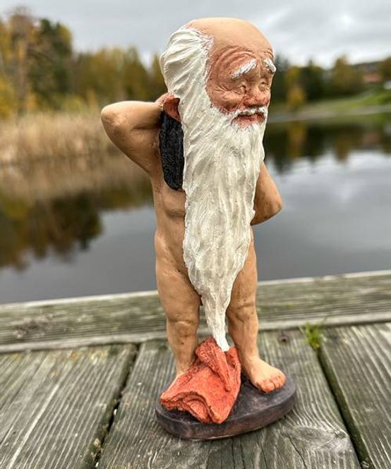 Hovedbilde Midthun-Nisse Isbader Stående – 10 cm