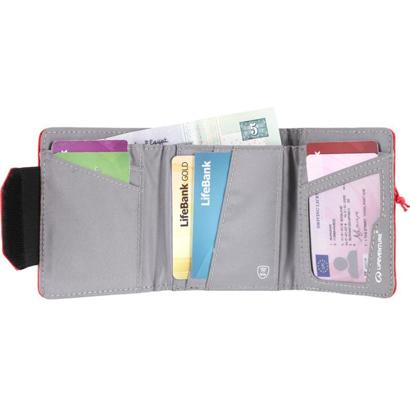Lifeventure Lommebok RFiD Mini, Olive
