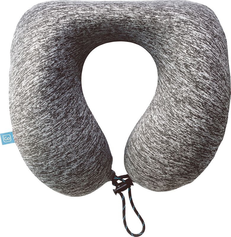 Nakkepute Memory Foam Zzz med blå tag - Go Travel