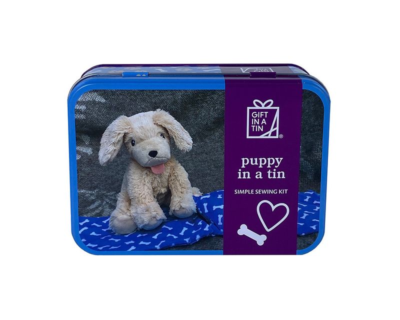 Gift in a tin Hundevalp 