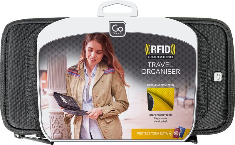Reise dokumentmappe RFID blokkering fra Go Travel