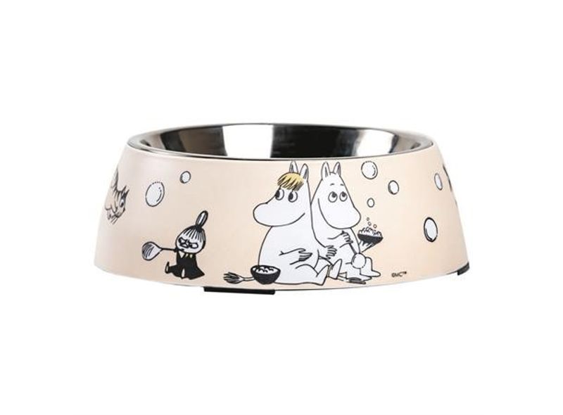 Mummi Pets Matskål - Medium Beige