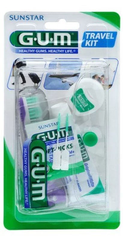 Tannpleiesett for reise fra  GUM®