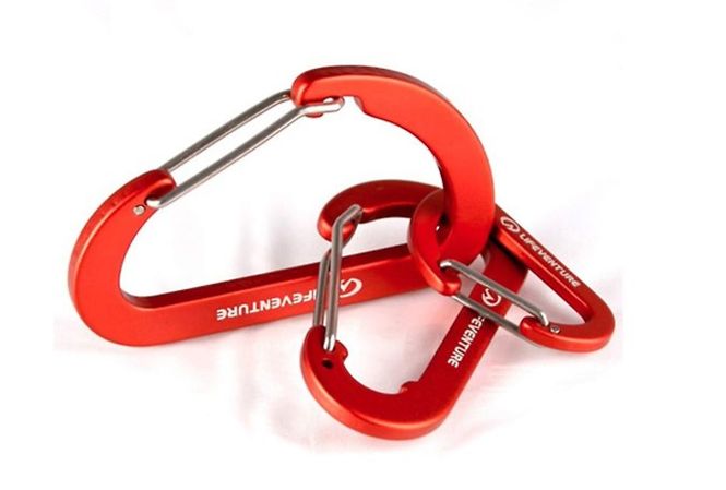 Hovedbilde Karabiner små 3pk Lifeventure