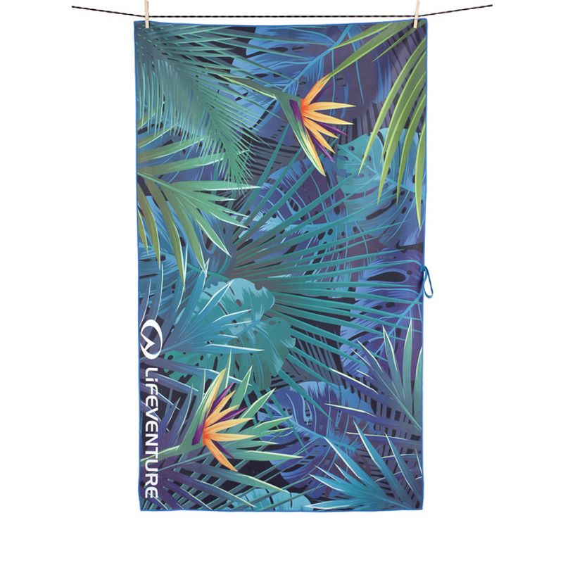Turhåndkle SoftFibre Trek Towel Tropical 150 x 90 cm