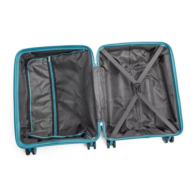 North Pioneer Copenhagen Kabinkoffert 4 hjul, 55 cm, 38L