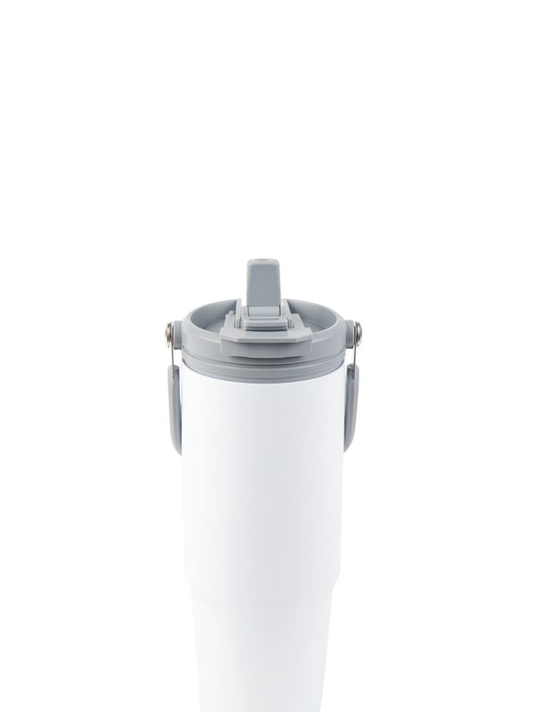 Vinga termo vacuum kopp – 880 ml, Resirkulert Stål, hvit