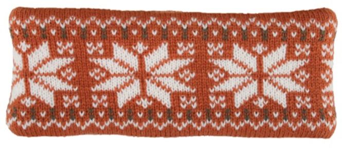 Hovedbilde Pannebånd med stjerne bord og fleece-for rustbrun 