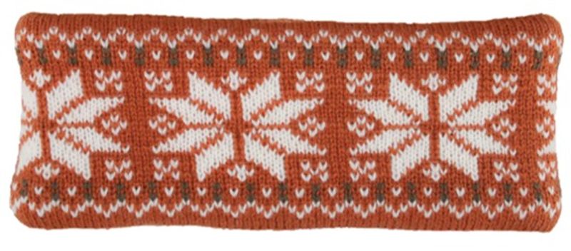 Pannebånd med stjerne bord og fleece-for rustbrun 
