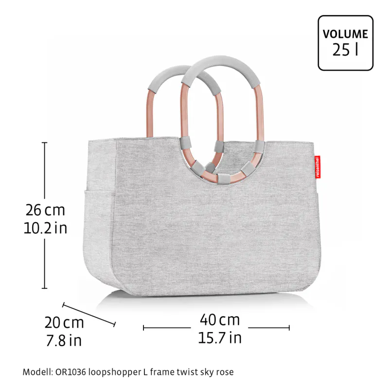 Veske Loopshopper L Leo Nero - Reisenthel