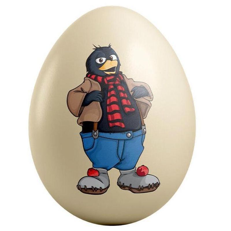 Påskeegg  i tinn Flåklypa Solan