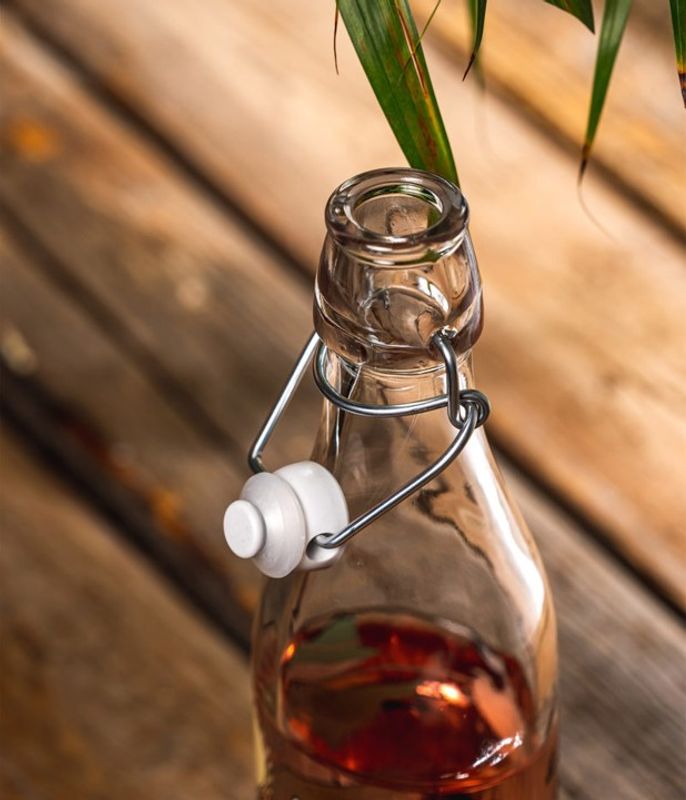 Mummi Glassflaske 0,5L - i vannet
